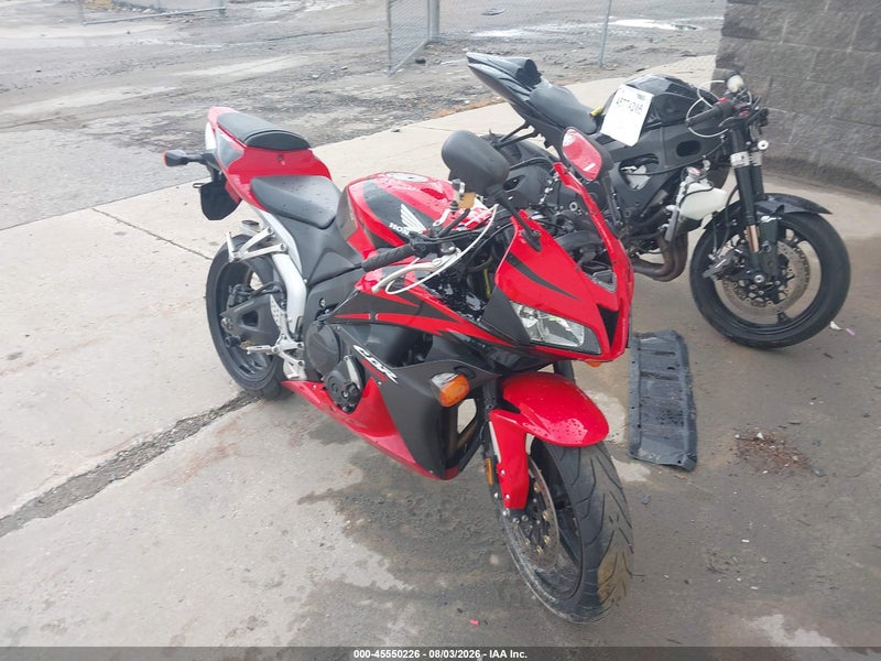 2008 Honda Cbr600 Rr Красный vin: JH2PC40048M103754
