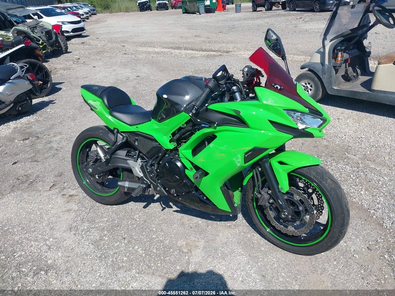 2025 Kawasaki Ex650 P Green vin: ML5EXEP17SDAE4921
