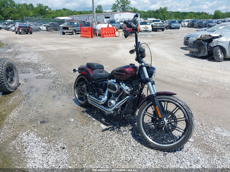 2018 Harley-davidson Fxbrs Breakout 114 Maroon vin: 1HD1YHK1XJC019638