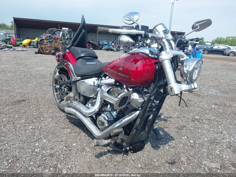 2025 Harley-davidson Fxbr   Red vin: 1HD1YE910SB024097