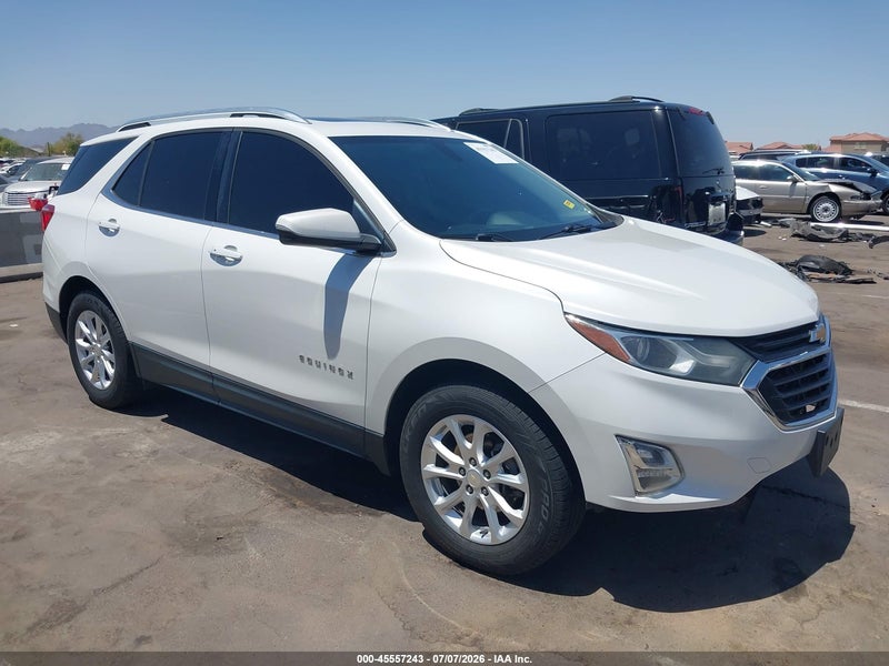 2019 Chevrolet Equinox Lt White vin: 2GNAXKEV4K6173621