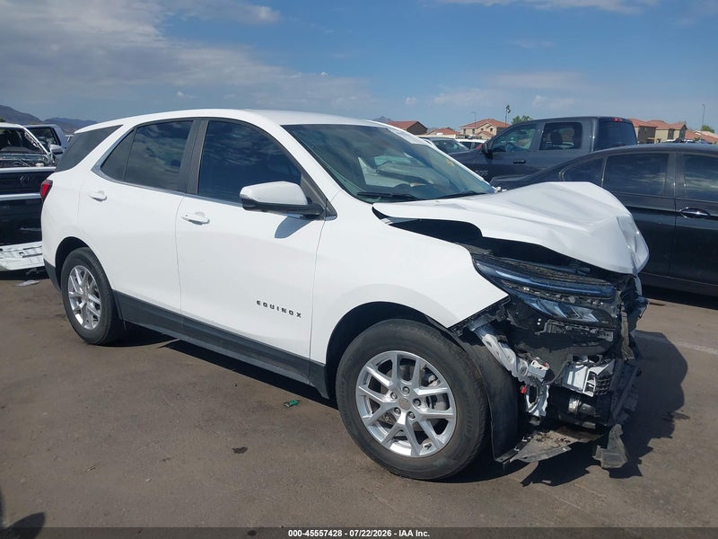 2022 Chevrolet Equinox Fwd Lt Белый vin: 3GNAXKEV9NL232971