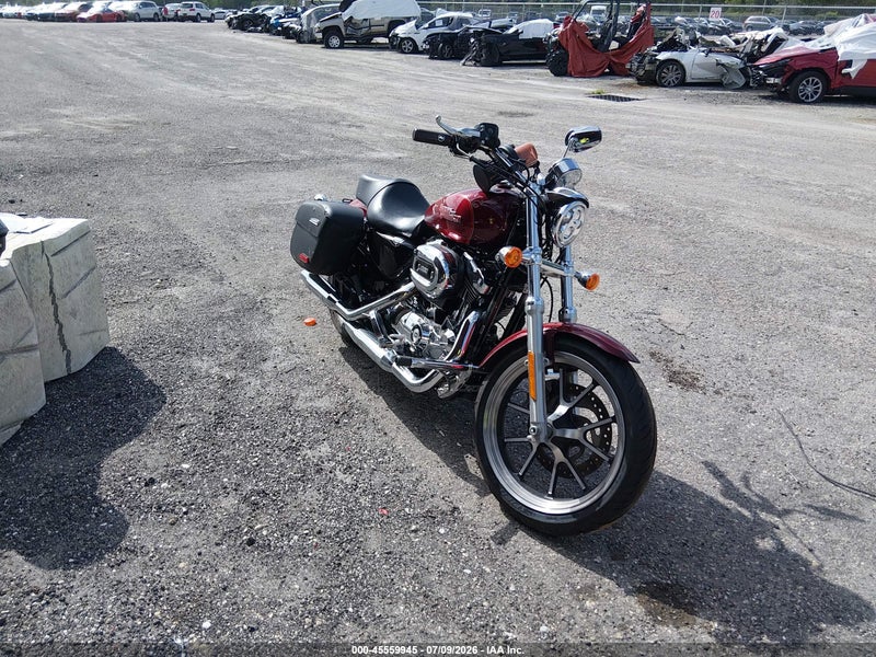 2017 Harley-davidson Xl1200 T Red vin: 1HD1LL314HC425585