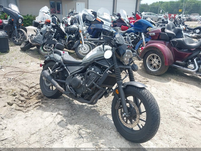 2024 Honda Cmx500 A2 Gray vin: MLHPC5613R5700417