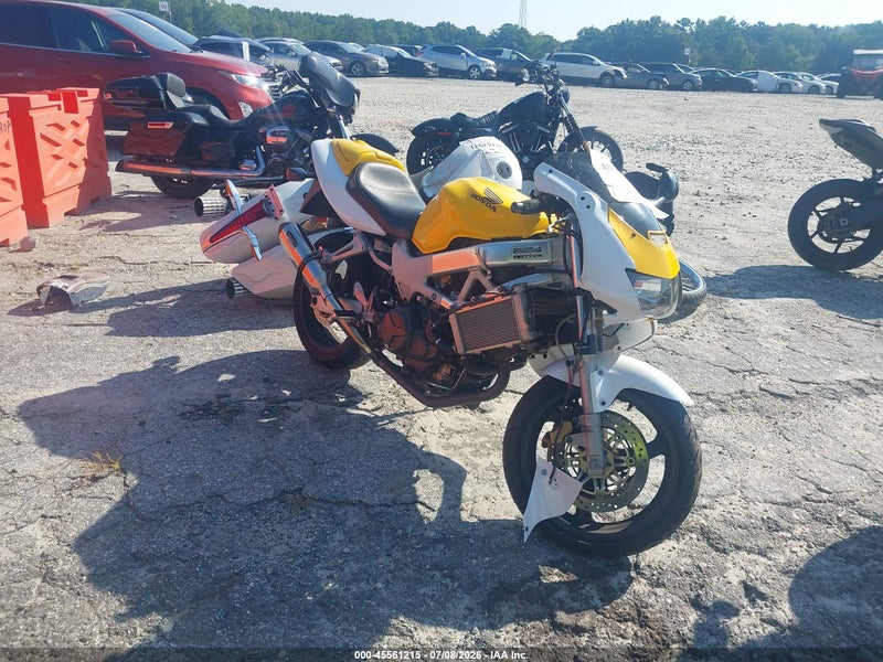 1999 Honda Vtr1000 F Yellow vin: JH2SC3602XM100653