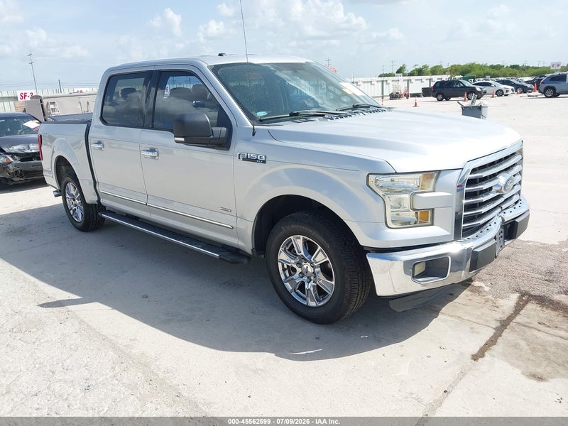 2016 Ford F-150 Lariat/xl/xlt Silver vin: 1FTEW1CP7GKF65153