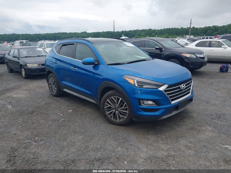 2019 Hyundai Tucson Ultimate Blue vin: KM8J3CAL8KU957148