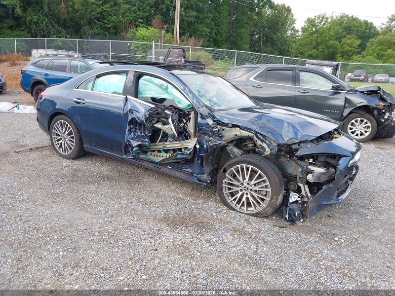 2023 Mercedes-benz Cla 250 Coupe 4matic Blue vin: W1K5J4HB3PN414845