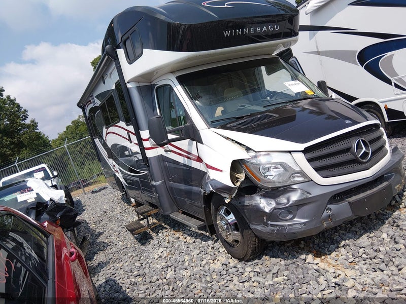 2015 Mercedes-benz Sprinter 3500   White vin: WDAPF4CCXF9608898