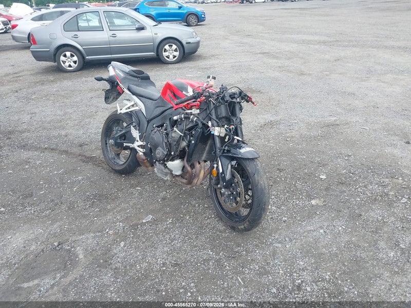 2009 Honda Cbr600 Rr Красный vin: JH2PC40089K203353