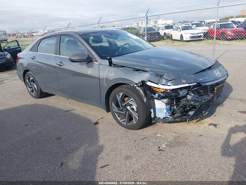 2024 Hyundai Elantra Sel Gray vin: KMHLS4DG9RU781477