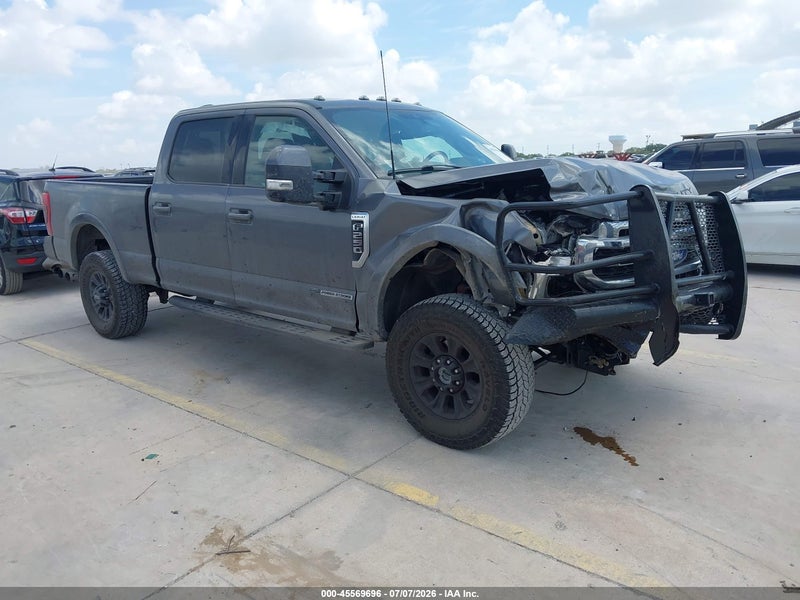 2022 Ford F-250 Lariat Gray vin: 1FT8W2BT6NED83571