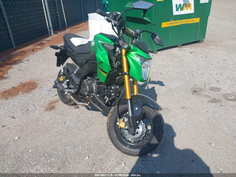 2024 Kawasaki Br125 J Green vin: JKABRRJ13RDA32633