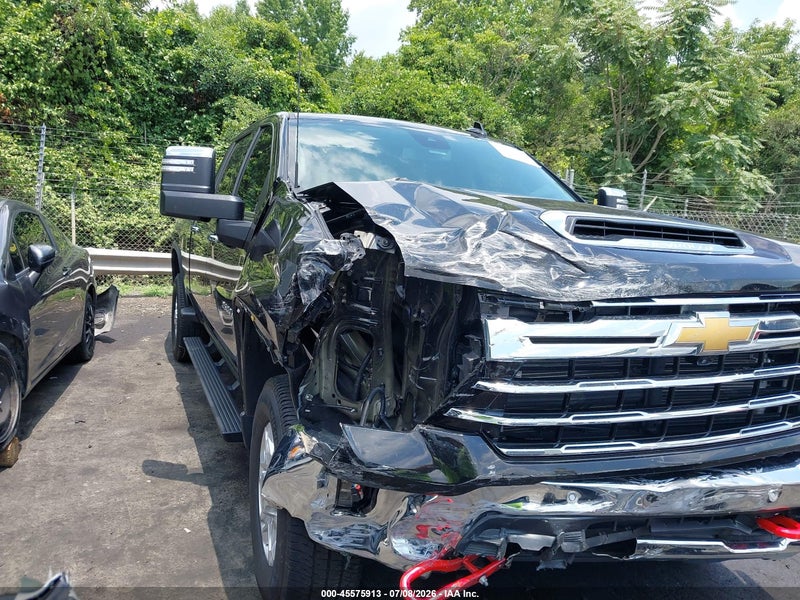 2025 Chevrolet Silverado 2500hd 4wd  Standard Bed Ltz Черный vin: 1GC4KPEY5SF265306