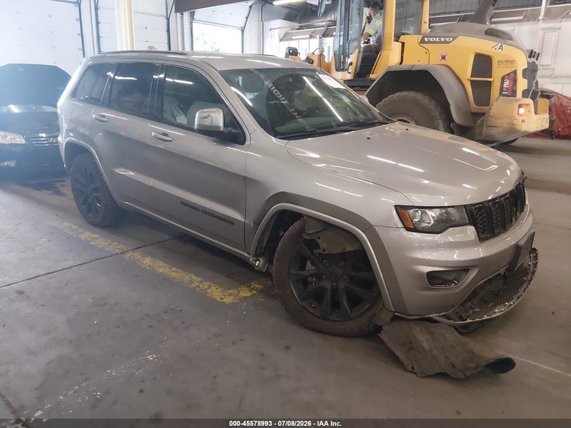 2018 Jeep Grand Cherokee Altitude 4x4 Silver vin: 1C4RJFAG0JC123963