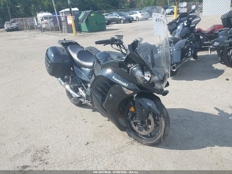 2013 Kawasaki Zg1400 C Black vin: JKBZGNC19DA021052