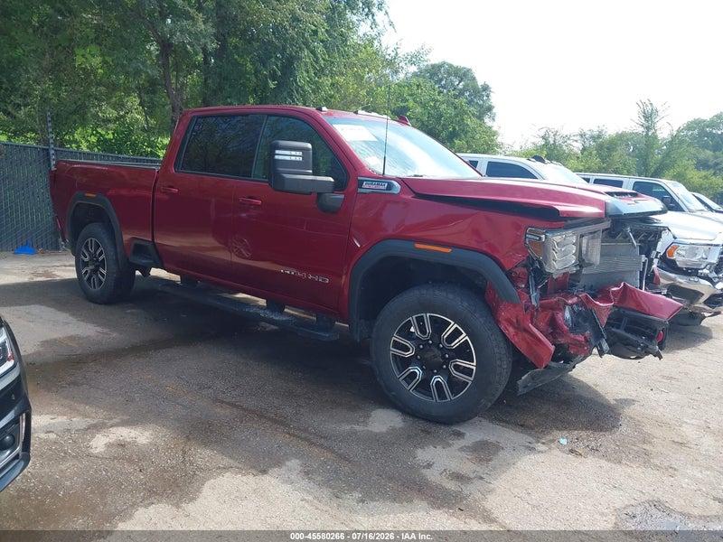 2020 Gmc Sierra 2500hd 4wd  Standard Bed At4 Red vin: 1GT49PEY4LF301368