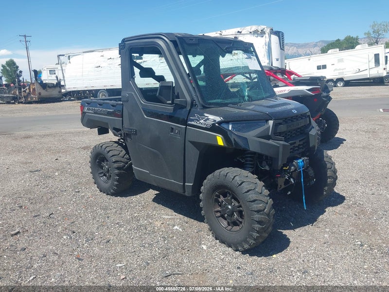 2025 Polaris Ranger Xp 1000 Northstar Premium Black vin: 4XARRU992S8755586