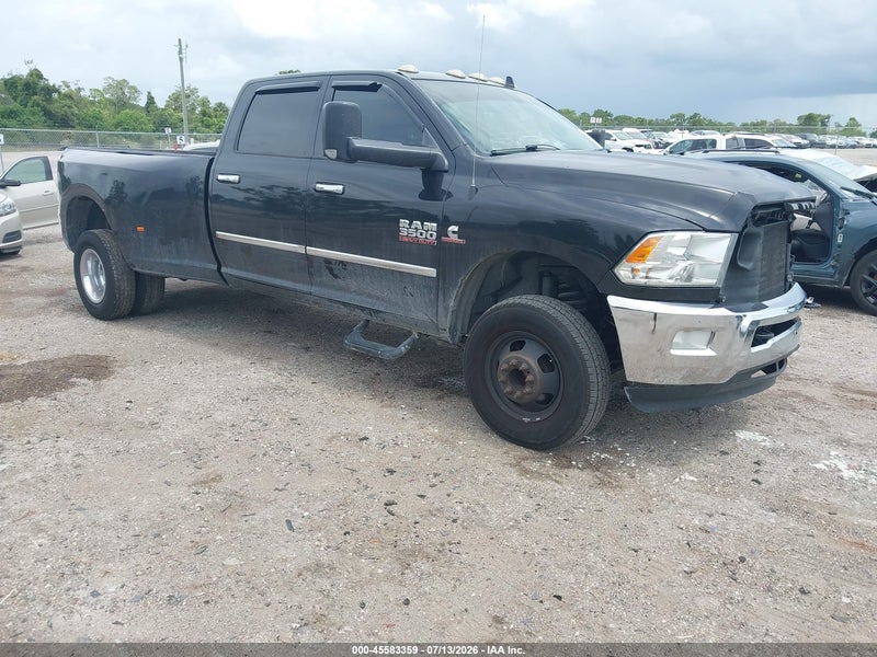 2015 Ram 3500 Big Horn Black vin: 3C63RRHL8FG678500