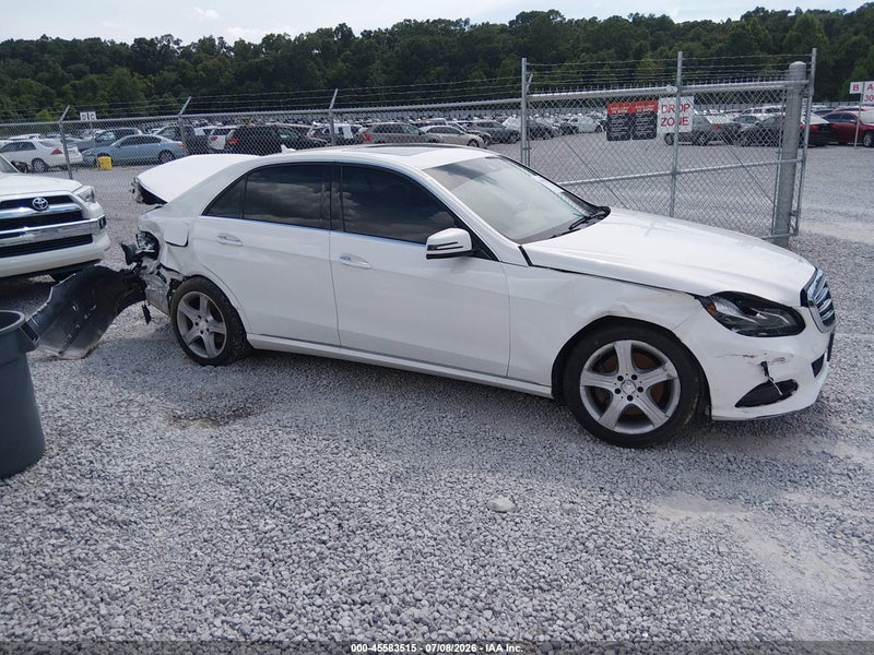 2015 Mercedes-benz E 350 4matic White vin: WDDHF8JB2FB124693