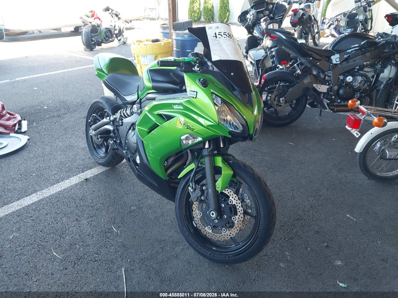 2012 Kawasaki Ex650 Ec Green vin: JKAEXEE13CDA06143