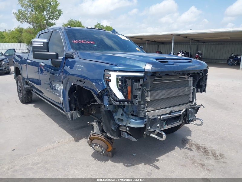 2024 Gmc Sierra 2500hd 4wd  Standard Bed Denali Ultimate Синий vin: 1GT49XEY9RF438444