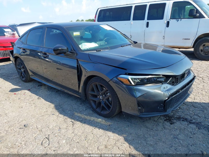 2026 Honda Civic Sport Gray vin: 2HGFE2F54TH506815