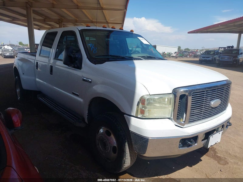 2006 Ford F-350 Lariat/xl/xlt White vin: 1FTWW33P76EB75909