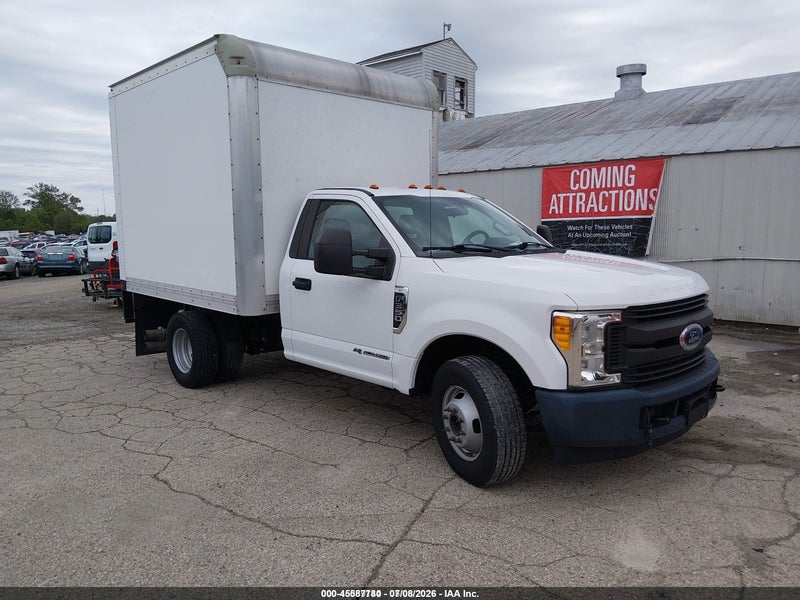 2017 Ford F-350 Chassis Xl White vin: 1FDRF3GT7HEE75050