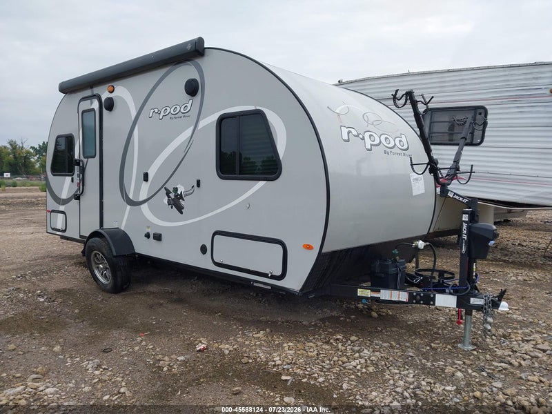 2019 Forest River R-pod   Gray vin: 4X4TRPU14KB021904