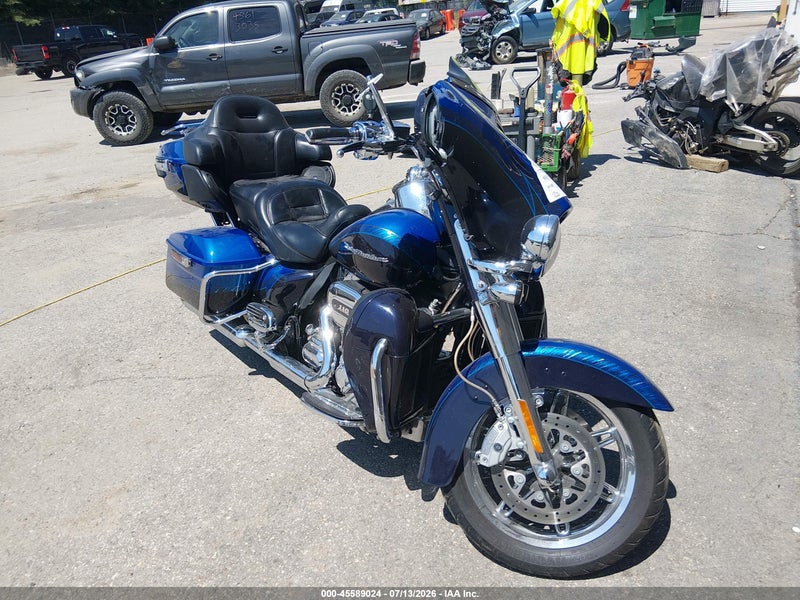 2014 Harley-davidson Flhtkse Cvo Limited Blue vin: 1HD1TEN16EB959195