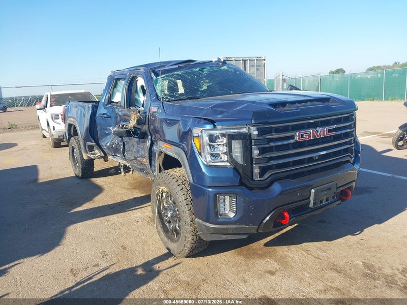 2023 Gmc Sierra 2500hd 4wd  Standard Bed At4 Синий vin: 1GT49PEY2PF197534