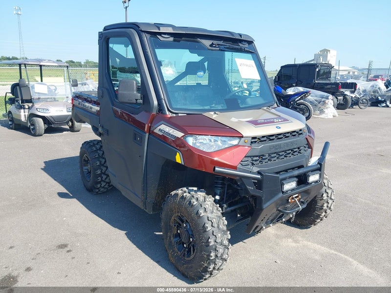 2019 Polaris Ranger Xp 1000 Eps Burgundy vin: 4XARRE995K8548700