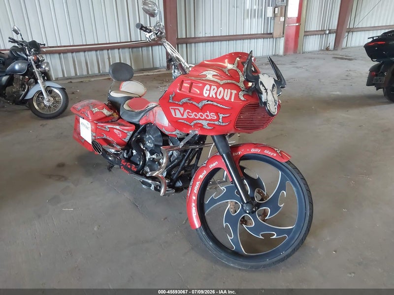 2007 Harley-davidson Fltr   Red vin: 1HD1FS4177Y709245