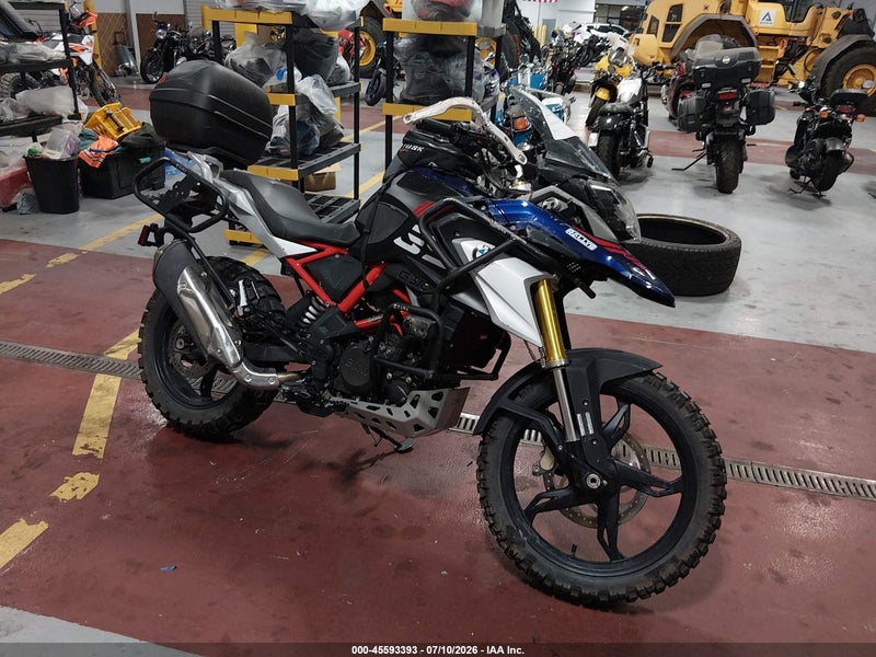 2022 Bmw G310 Gs Black vin: WB30G3305NRA30503