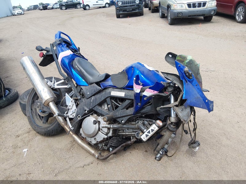 2005 Suzuki Sv650   Blue vin: JS1VP53A952105211
