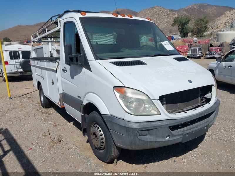 2011 Mercedes-benz Sprinter 3500   White vin: WDAPF3CC4B9478265