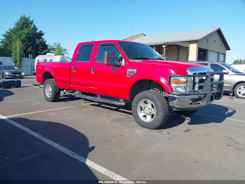 2008 Ford Super Duty F-350 Srw Fx4/harley-davidson/king Ranch/lariat/xl/xlt Red vin: 1FTWW31R48EA23139
