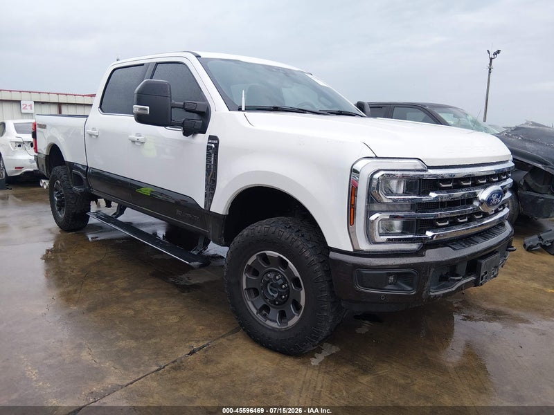 2024 Ford F-250 King Ranch White vin: 1FT8W2BM5RED84922