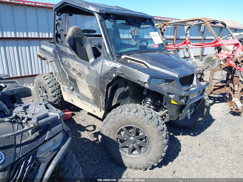2021 Polaris General Xp 1000 Deluxe Черный vin: 3NSGXD993MH215904
