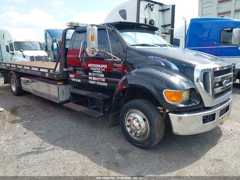 2011 Ford F-650 Xl/xlt Black vin: 3FRNX6FC1BV377746