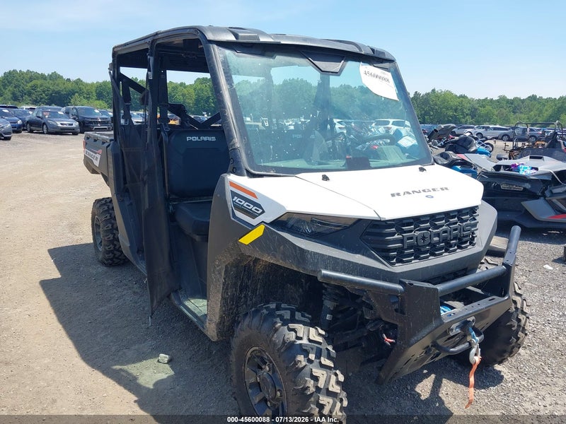 2024 Polaris Ranger Crew 1000 Premium White vin: 4XAT6E998R8448745