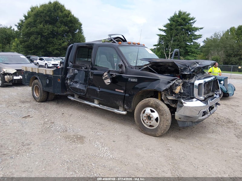 2003 Ford F-350 Lariat/xl/xlt Black vin: 1FTWW33P93ED15602