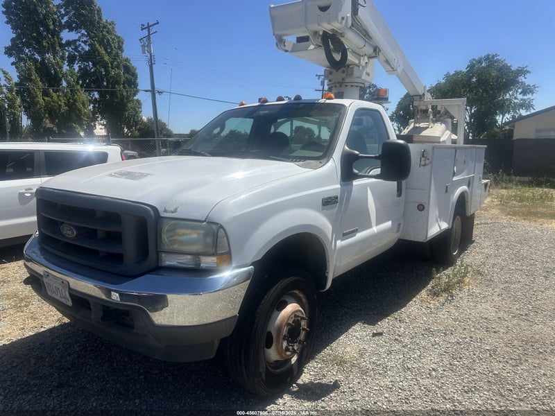 2004 Ford F-450 Xl/xlt White vin: 1FDXF46P44EA73420