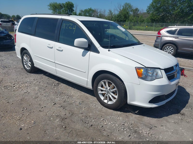 2016 Dodge Grand Caravan Sxt vin: 2C4RDGCG4GR354875
