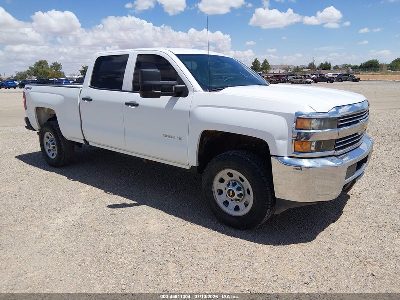 2017 Chevrolet Silverado 3500hd Work Truck White vin: 1GC4KYCG2HF195269