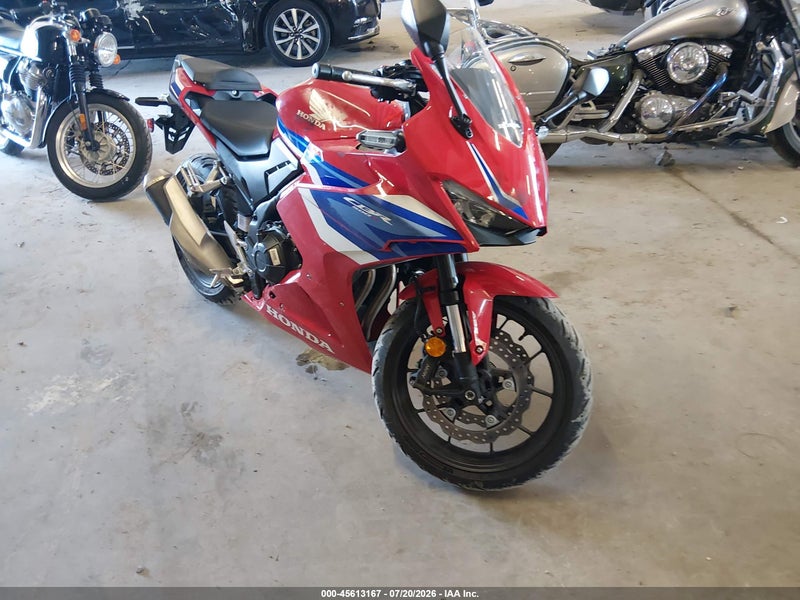 2025 Honda Cbr500 Ra Red vin: MLHPC7050S5101293