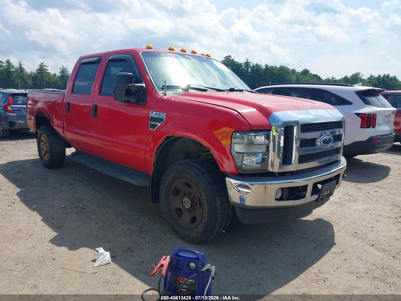 2008 Ford Super Duty F-350 Srw Fx4/harley-davidson/king Ranch/lariat/xl/xlt Red vin: 1FTWW31Y98ED82459