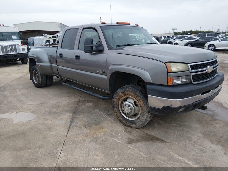 2007 Chevrolet Silverado 3500 Classic Lt2 Gray vin: 1GBJC33D37F170702