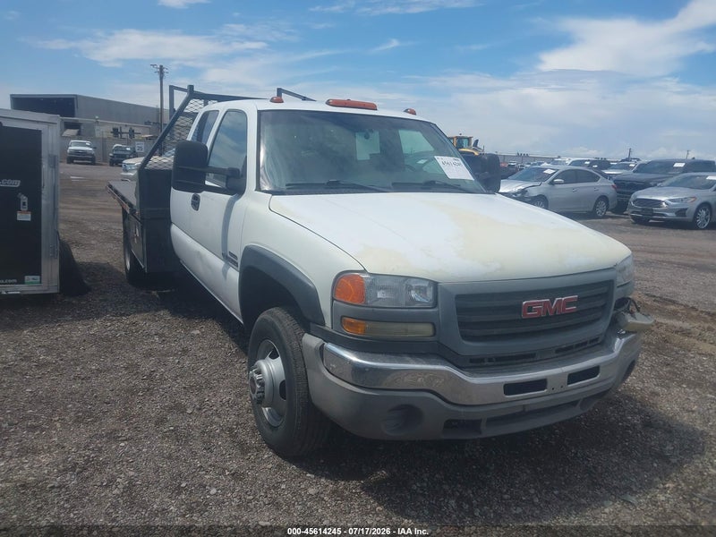 2006 Gmc Sierra 3500 Work Truck Белый vin: 1GTJC39D06E184273